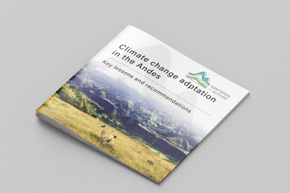 Climate change adaptation in the Andes – Key lessons and recommendations