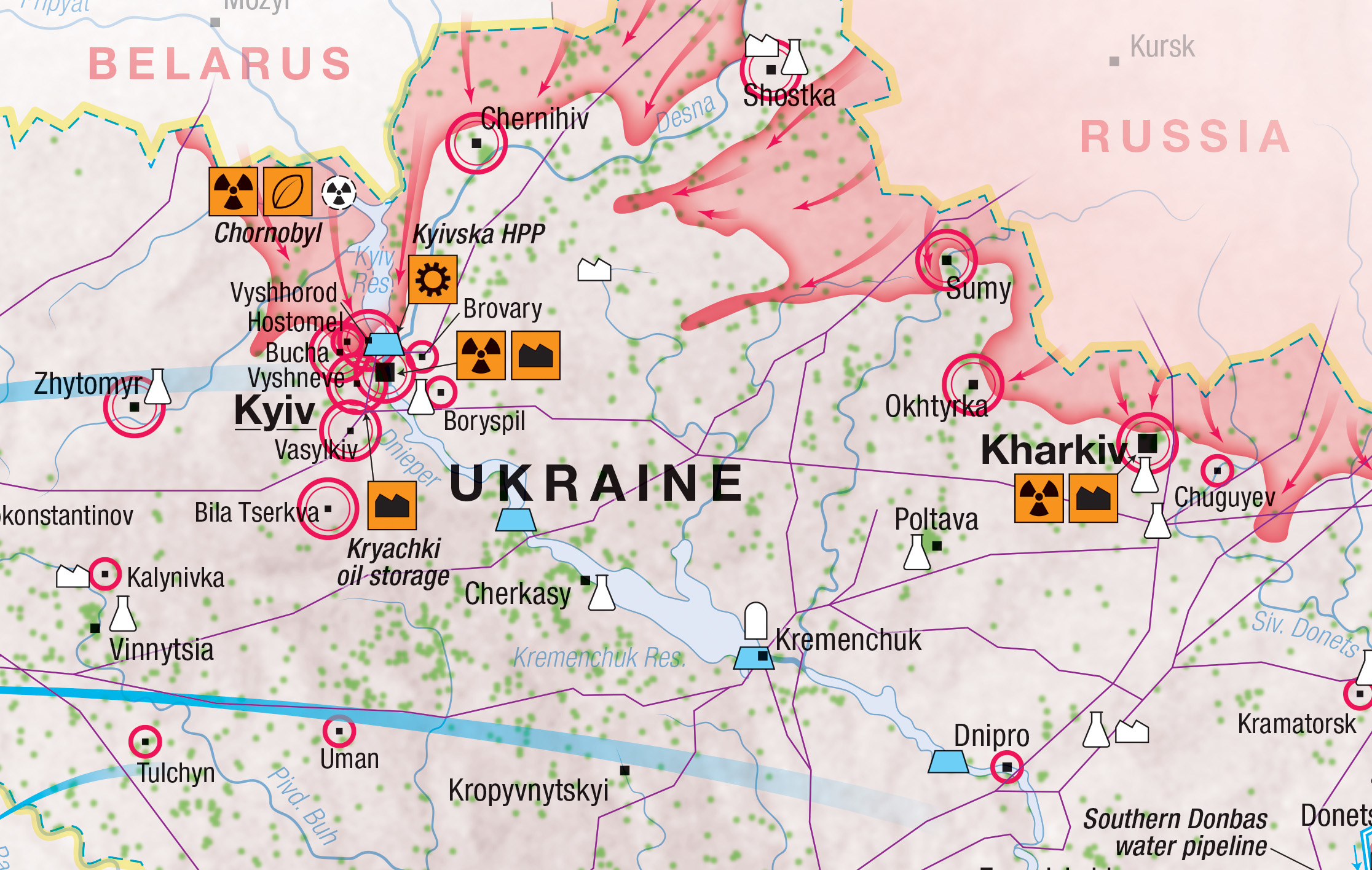 Situation Map War On Ukraine Zo Environment Network