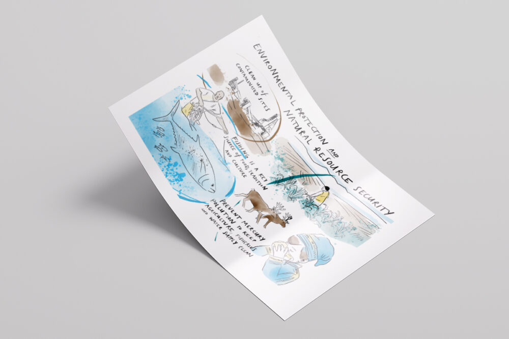 Minamata Convention Indigenous Peoples illustrations